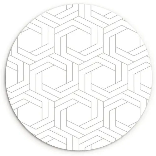 Design - Geometrie - Patronen - Abstract Wandcirkel plexiglas klein 852 -3d