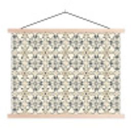 Floraal - Patroon - Kleurrijk textielposter latten blank klein 122 -3d