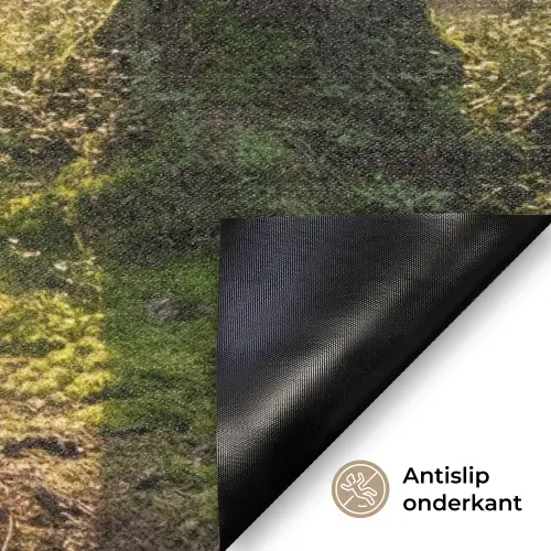 Bos - Zonlicht - Gras Deurmat klein -antislip_NL