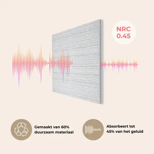 Grijs - Patroon - Stippen PET vilt klein 837 -USP_NL