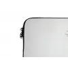 Bamboestammen - Water - Minimalistisch - Wit laptophoes neopreen klein -detail