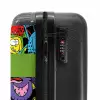 Monsters met Felle Kleuren NBS - Handbagage koffer - Kinderen Unisex middel -slot