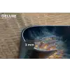 Levensboom - Nacht - Donker - Blauw Placemat vinyl groot -closeup