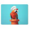Ara - Koksmuts - Sokkel - Grappig muismat rubber klein -3d
