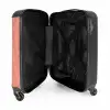 Boho - Zalmroze patroon NBS - Handbagage koffer - Unisex middel -binnenkant