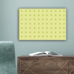 Sterren - Patroon - Groen canvas 2cm klein 34 -sfeer4