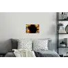Fastfood - Graffiti - Hamburger - Eten - Modern Muursticker klein -slaapkamer