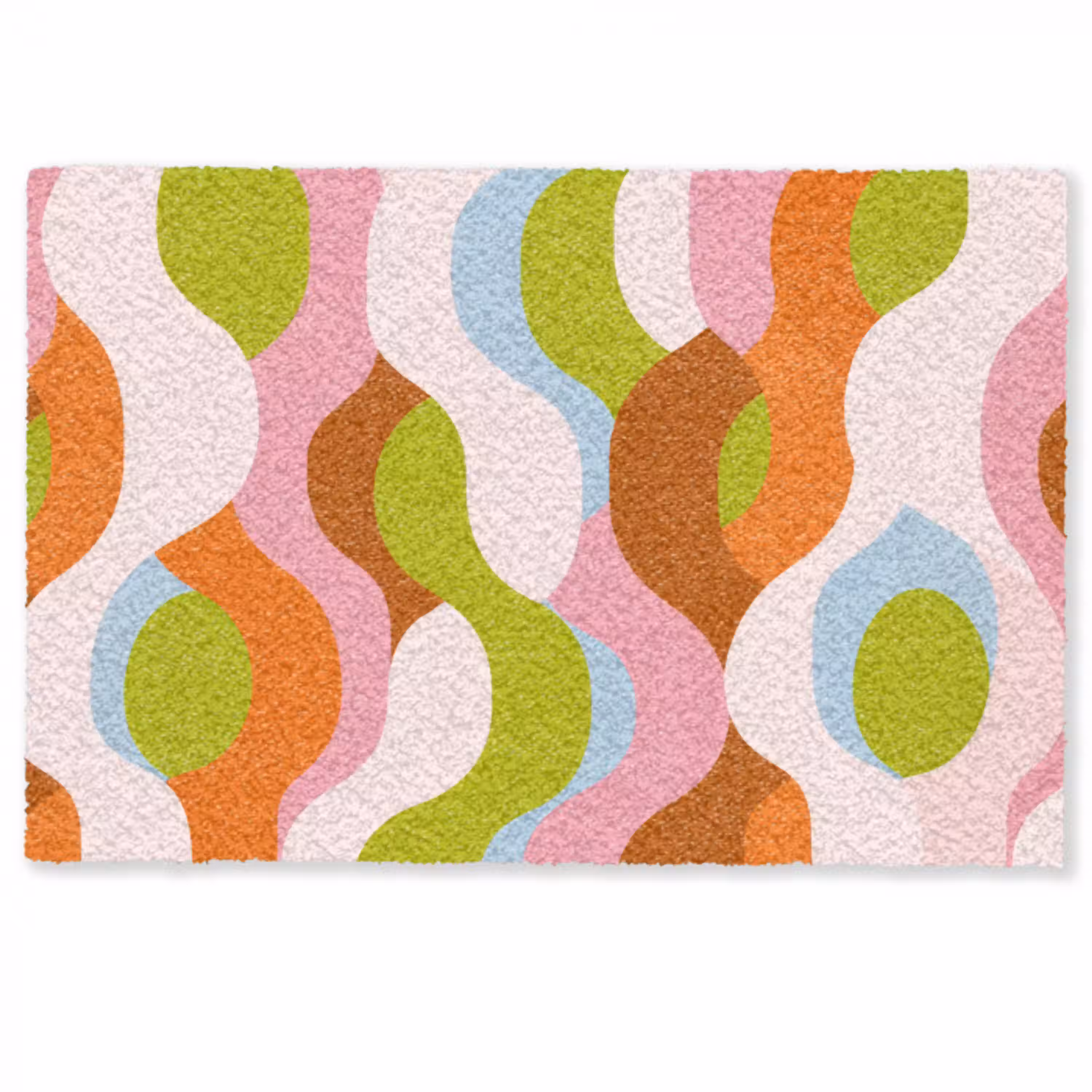 Abstract - Vormen - Roze Deurmat klein -zkaufland3d
