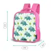 Dinos - Patroon - Natuur Kinderrugzak - Roze middel -productfoto_formaten