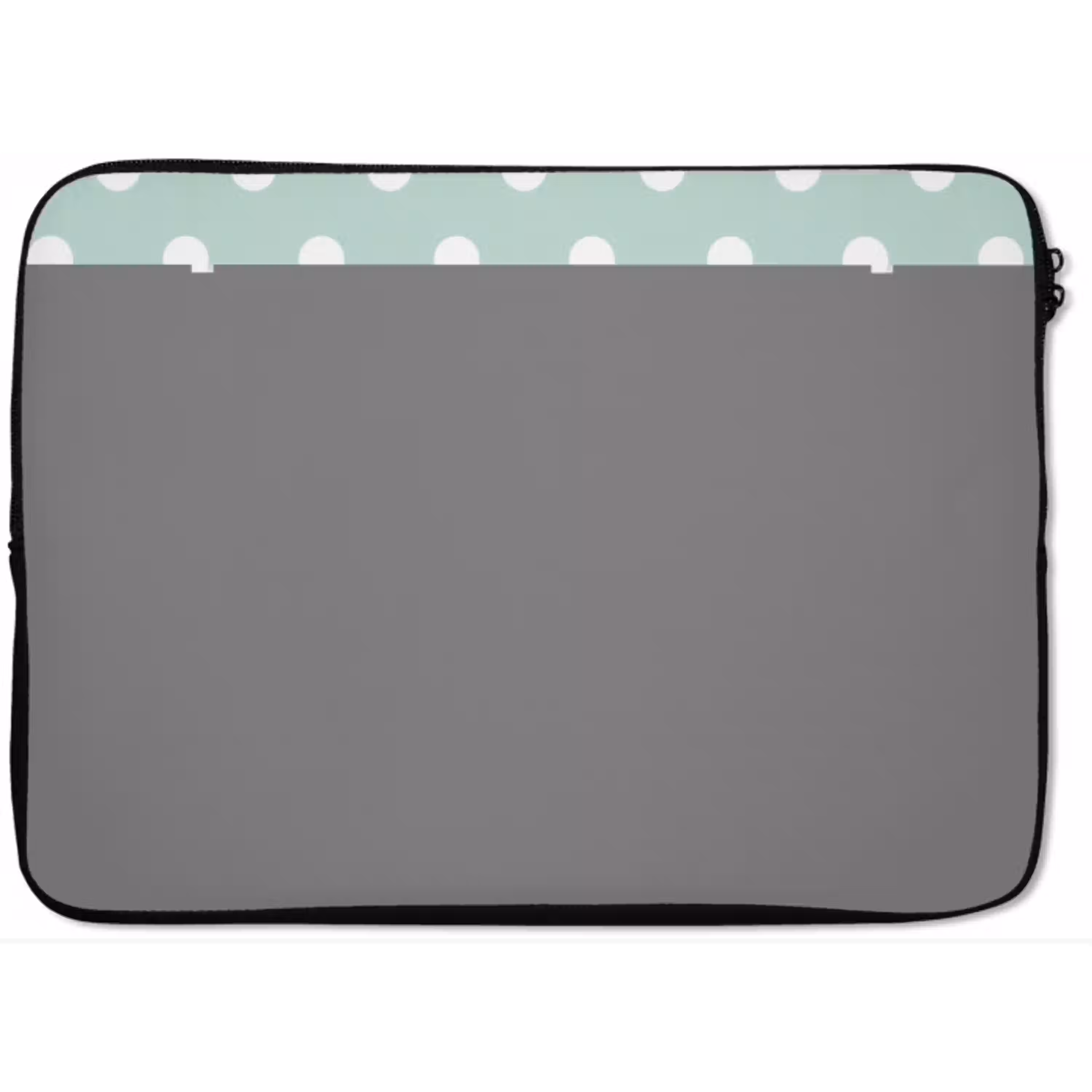 Klassiek - Polka - Groen laptophoes neopreen klein 279 -zkaufland3dotto