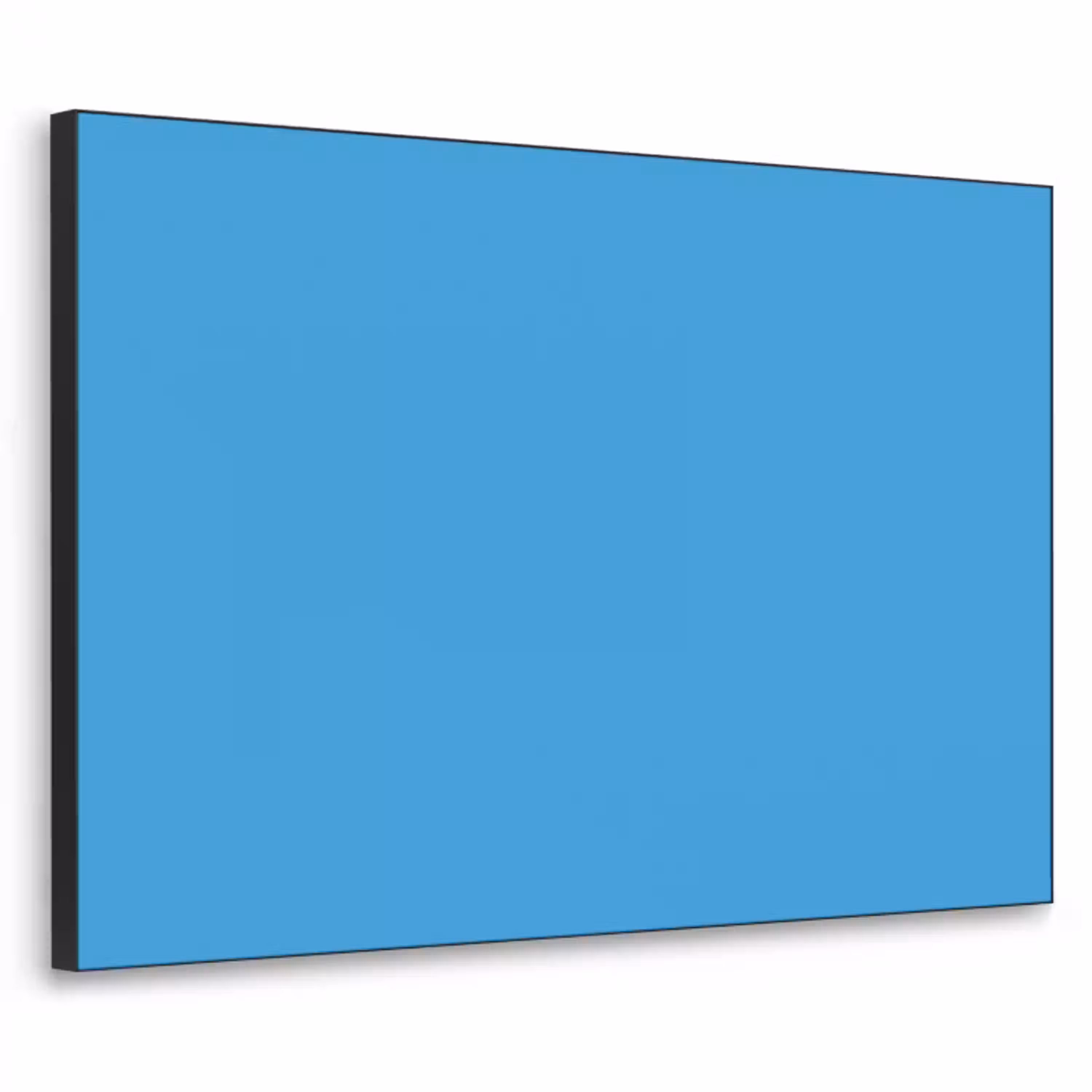 Cerulean - Breeze - Blauw Textielframe zwart klein 947 -3d
