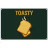 Brood - Tosti - Groen - Minimalistisch tuinposter los doek groot -3d