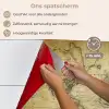 Wereldkaart - Vintage - Antiek - Bruin - Papier keuken achterwand spatscherm klein -spatscherm_NL