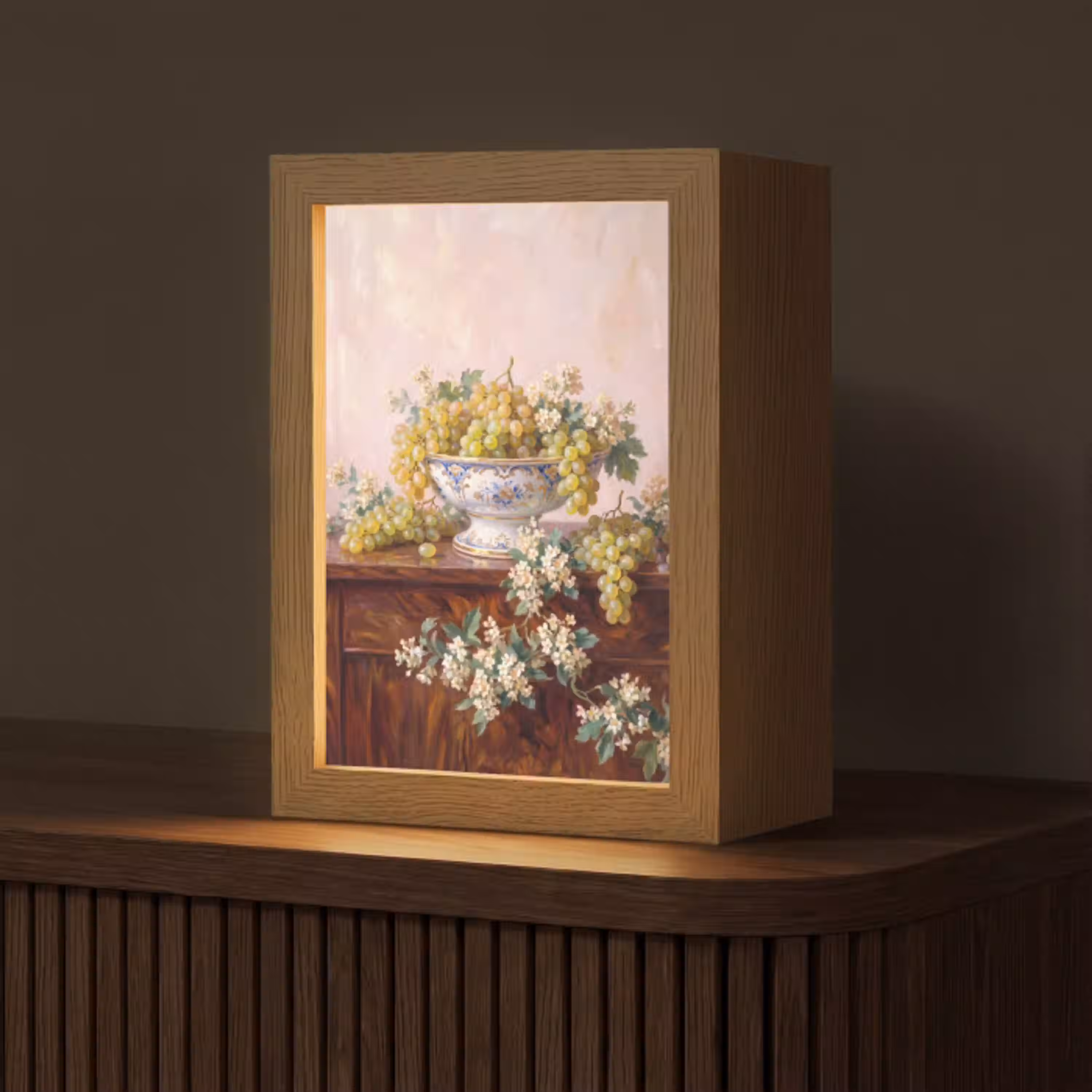 Fruit - Stilleven - Klassiek Light Box met kabel (Tafellamp) klein -z3d_website
