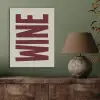 Wine - Red - Decoratie - Japandi PET vilt klein -sfeer2