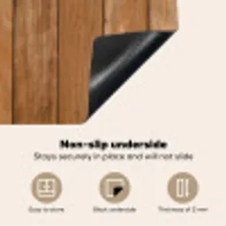 Natuurlijk Eikenhout Inductie beschermer vinyl 3mm middel -vsfeer4_ENG