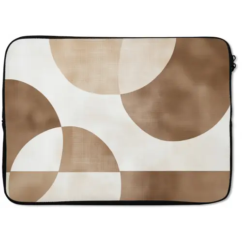 Snijdende cirkels - Overlappende vlakken laptophoes neopreen klein -zkaufland3dotto