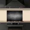 Beton - Grijs - Retro - Cement - Textuur keuken achterwand spatscherm klein -sfeer1