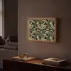 Botanisch - Bladeren - Groen Light Box met batterij (Wandlamp) middel 907 -sfeer1