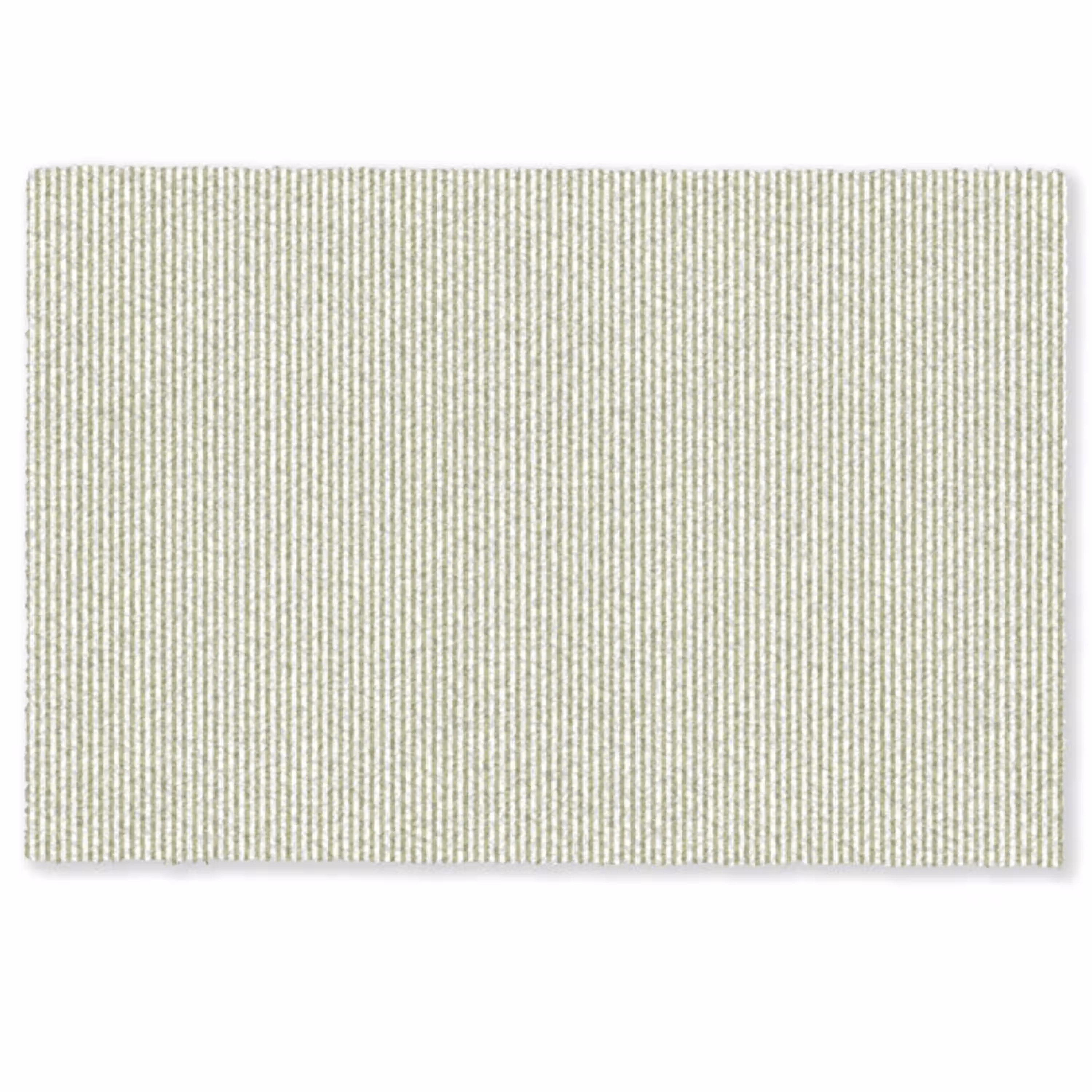 Saliegroen - Strepen - Minimalistisch - Patroon Deurmat klein 898 -zkaufland3d