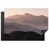 Panorama - Landschap - Bergen Inductie beschermer vinyl 3mm klein -3d