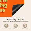 Oranje - Slow down you're doing fine - Retro Inductie beschemer met haakjes klein -ky-onderkant-de