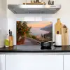 Middelandse zee - Sinaasappel - Heuvels - Zee Inductie beschemer met haakjes klein -sfeer2