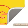 Dream big - Geel - Grafisch Badmat klein -USP_AntislipNL