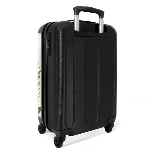 Fladderende flapuiltjes Koffer - NBS - Handbagage middel -achterkant