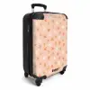 Zeester patroon roze NBS - Handbagage koffer - Kinderen Unisex middel -productfoto_3d