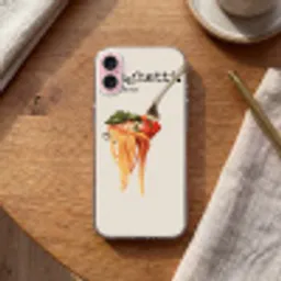 Spaghetti - tomatensaus - Parmezaanse kaas Apple iPhone 16 klein -sfeer1