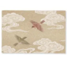 Vogels - Vliegen - Beige Deurmat klein -zkaufland3d