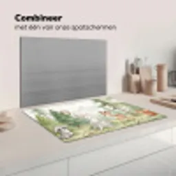 Bos - Dieren - Groen Inductie beschermer vinyl 3mm klein -wsfeer7_website