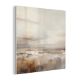 Kunst - Industrieel - Grijs - Bruin - Abstract plexiglas 5mm klein -z3d