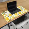 Bloemen - Paaseieren - Geel Muismat XXL klein -sfeer1
