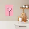 Snoep - Lolly - Hart- Roze KitchenYeah - Keuken - Canvas klein -sfeer1