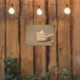 Vanilletaart - Cake - Romig tuinposter los doek klein -sfeer1