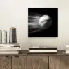 Honkbal - Wit - Vliegt aluminium wit klein -sfeer1