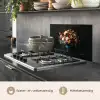 Groot - Bloemen - Vaas - Boeket keuken achterwand spatscherm klein -usp_NL