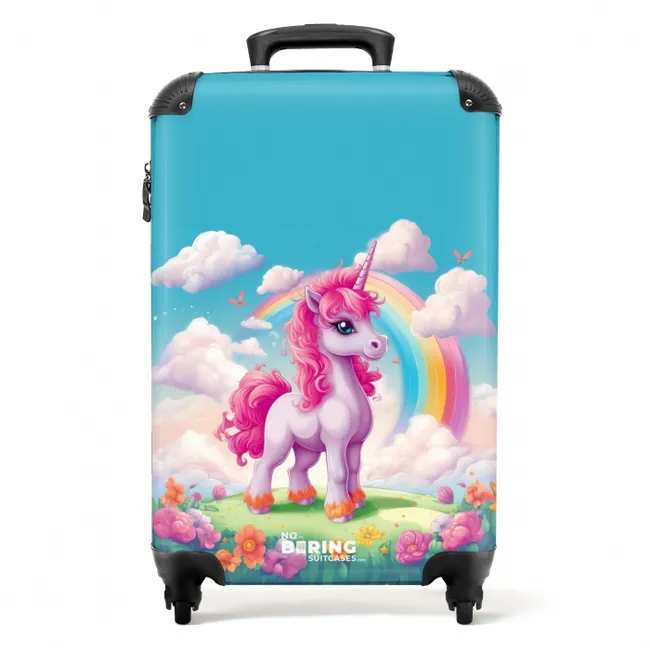 Rosie Regenboog NBS - Handbagage koffer - Unisex middel -productfoto_recht