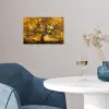 Boom - Levensboom - Abstract - Goud poster papier klein -sfeer3