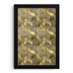 Modern - Geometrisch - Goud fotolijst zwart zonder passe partout klein 224 -3d
