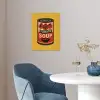 Tomatensoep - Gezichtje - Illustratie - Rood poster papier klein -sfeer3