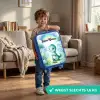 Daantje Dino Kinderkoffer - Blauw klein -sfeer2_NL