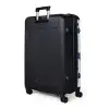 Ruimtevaart en buitenaards patroon op lichtblauw NBS - Large koffer - Volwassenen Unisex groot -product4
