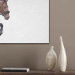 Paard - Springen - Modern PET vilt klein -sfeer6_closeup