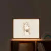 Paard - Bohemian - Pastel - Stippen Light Box met batterij (Wandlamp kind) middel -sfeer1_kind