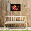 Peper - Graffiti - Verf - Abstract - Modern - Kleurrijk Tuinposter op houten frame 2 cm dik klein -sfeer4