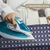 Schelp - Nautisch - Blauw - Wit Wandkleed katoen klein 269 -sfeer9
