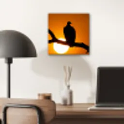 Gier - Tak - Zon - Oranje aluminium wit klein -sfeer5